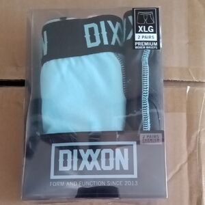 DIXXON Black and Blue Boxer Briefs Premium Comfort